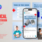 Pack of 5 Medical/Healthcare Social Media Template